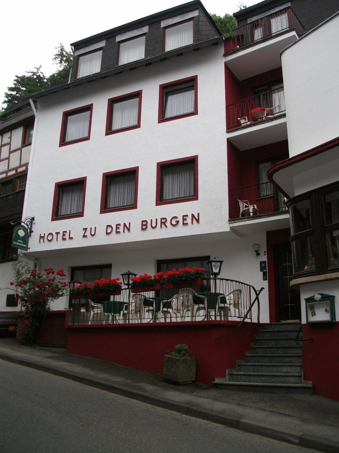 Hotel Zu Den Burgen Kamp-Bornhofen Zewnętrze zdjęcie