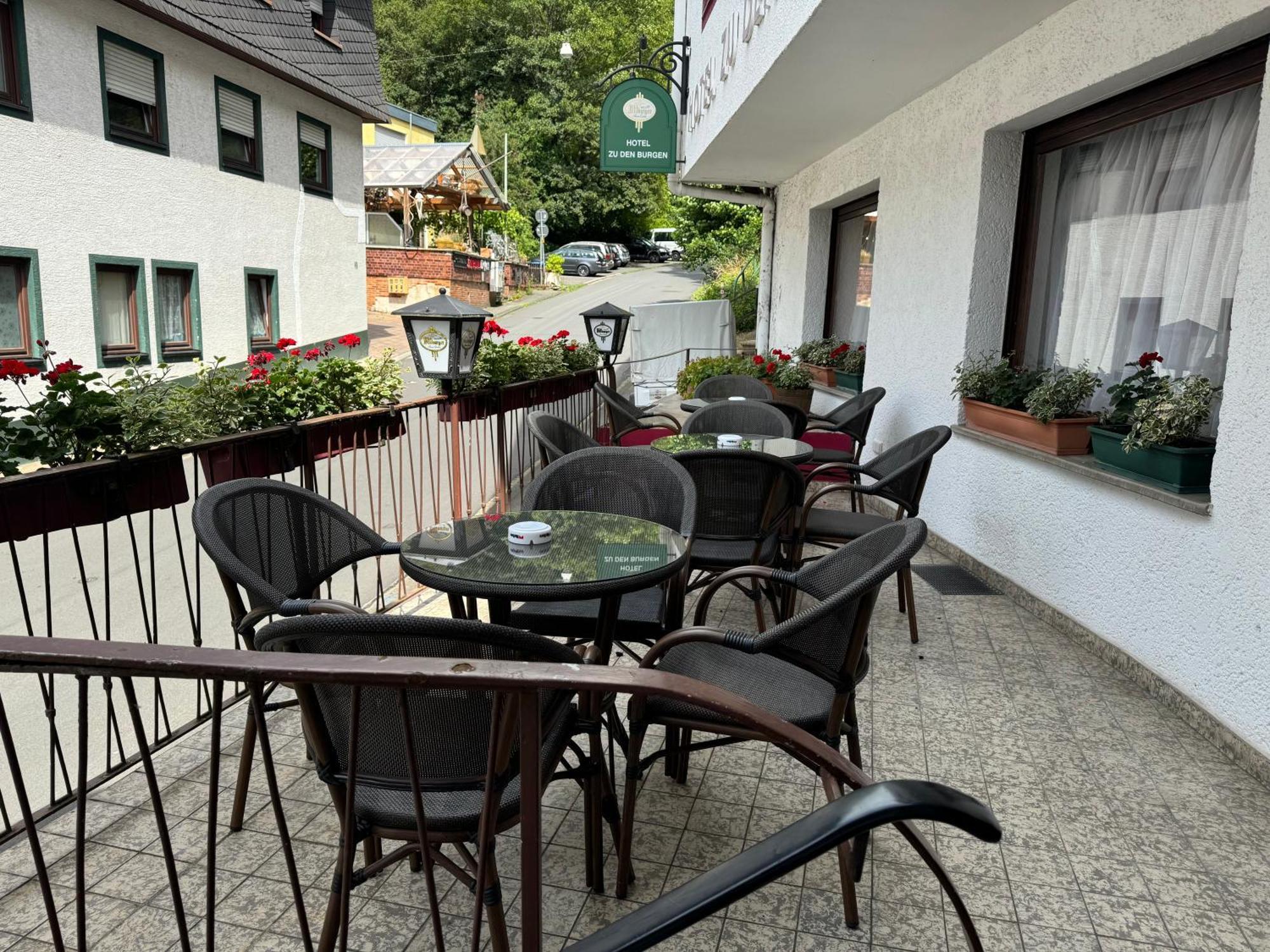 Hotel Zu Den Burgen Kamp-Bornhofen Zewnętrze zdjęcie